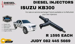 Isuzu KB300 Diesel Injector for sale on service exchange or to recon