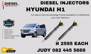Hyundai H1 Diesel Injector for sale on service exchange or to recon