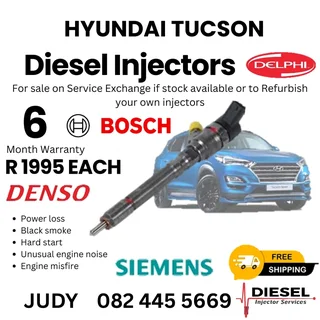 Hyundai Tucson Diesel Injector for sale on service exchange or to recon
