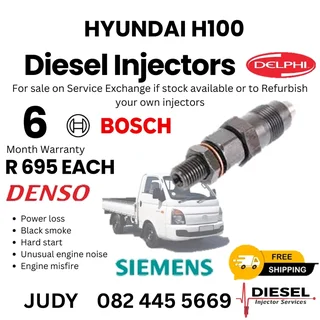Hyundai H100 Diesel Injector for sale on service exchange or to recon