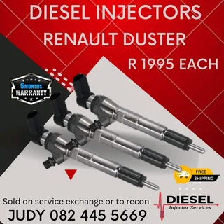 Renault Duster Diesel Injector for sale on service exchange or to recon