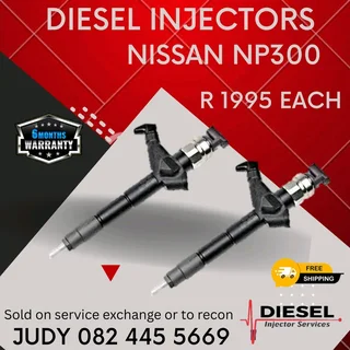Nissan NP300 Diesel Injector for sale on service exchange or to recon