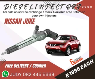 Nissan Juke Diesel Injector for sale on service exchange or to recon