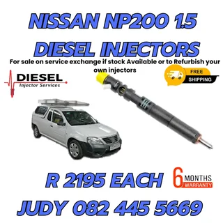Nissan NP200 1.5 Diesel Injectors