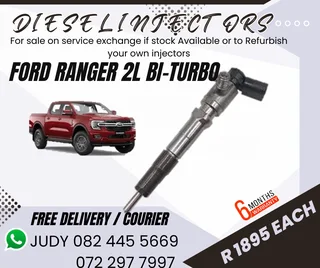 Ford Ranger 2L Bi-Turbo Diesel Injectors