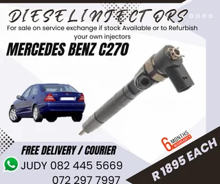 Mercedes Benz C270 Diesel Injectors