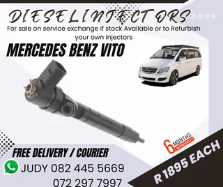 Mercedes Benz Vito Diesel Injectors