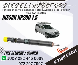 Nissan NP200 1.5 Diesel Injectors