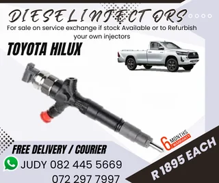 Toyota Hilux Diesel Injectors