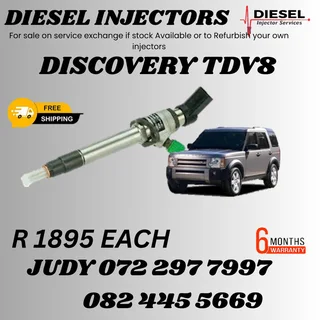 Discovery TDV8 Diesel Injectors