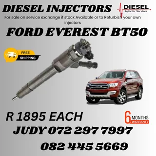 Ford Everest BT50 Diesel Injectors
