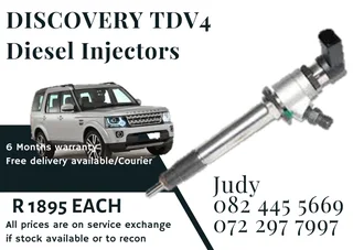 Discovery TDV4 Diesel Injectors
