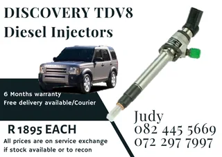 Discovery TDV8 Diesel Injectors