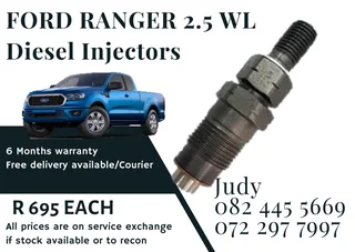 Ford Ranger 2.5 WL Diesel Injectors