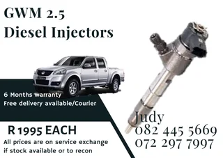 GWM 2.5 Diesel Injectors