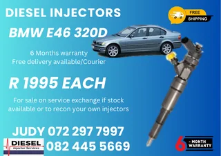 BMW E46 320D Diesel Injectors