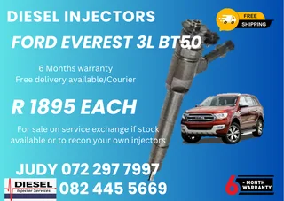 Ford Everest 3L BT50 Diesel Injectors