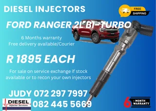 Ford Ranger 2L Bi-Turbo Diesel Injectors