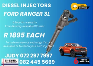 Ford Ranger 3L Diesel Injectors