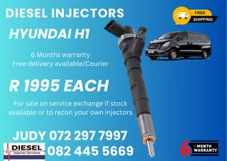 Hyundai H1 Diesel Injectors