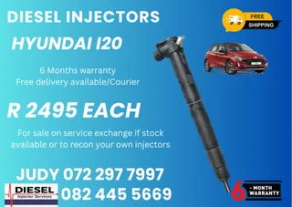 Hyundai I20 Diesel Injectors