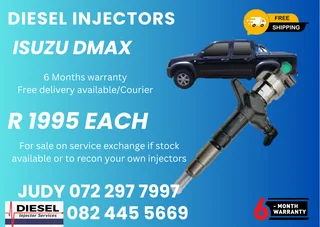 Isuzu Dmax Diesel Injectors