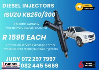 Isuzu KB250 / 300 Diesel Injectors