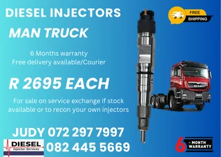 MAN Truck Diesel Injectors