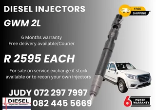 GWM 2L Diesel Injectors