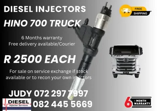 Hino 700 Truck Diesel Injectors
