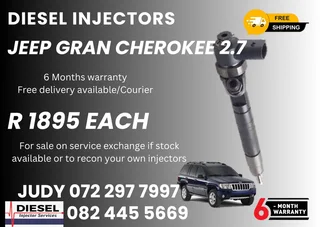 Jeep Grand Cherokee 2.7 Diesel Injectors