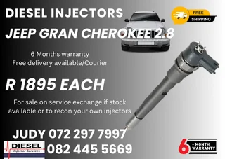 Jeep Grand Cherokee 2.8 Diesel Injectors