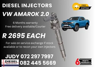 VW Amarok 2.0 Diesel Injectors