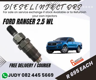 Ford Ranger 2.5 WL Diesel Injector