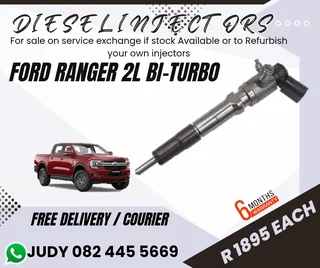 Ford Ranger 2L BI-TURBO Diesel injector
