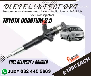 Toyota Quantum 2.5 Diesel Injector