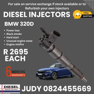 BMW 320D Diesel Injectors