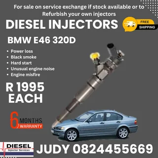 BMW E46 320D Diesel Injectors