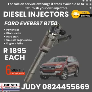 Ford Everest BT50 Diesel Injectors
