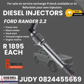 Ford Ranger 2.2 Diesel Injectors