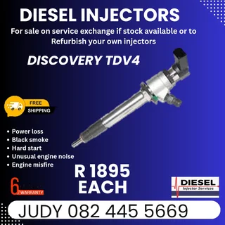 Discovery TDV4 Diesel Injector