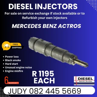 Mercedes Benz Actros Diesel Injector