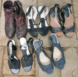 Kids shoes and adult shoes