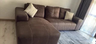Leather couch