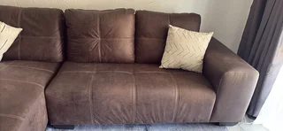 Leather couch