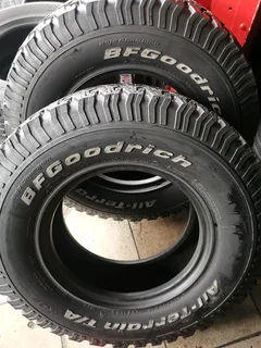 2x 265/75/16 Bf Goodrich all terrain ko