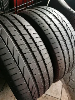 2x 265/45/20 Pirelli p zero