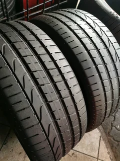 2x 265/45/20 Pirelli p zero