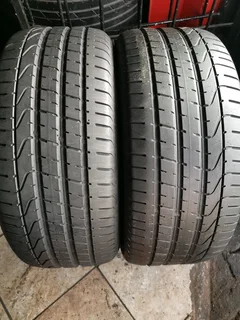 2x 265/45/20 Pirelli p zero