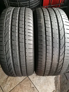 2x 265/45/20 Pirelli p zero
